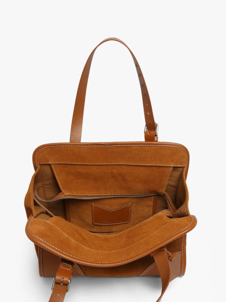 Shoulder Bag La Suite Leather Paul marius Brown la suite CABASSUI other view 3