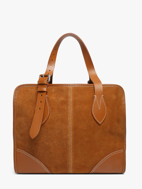 Shoulder Bag La Suite Leather Paul marius Brown la suite CABASSUI other view 4