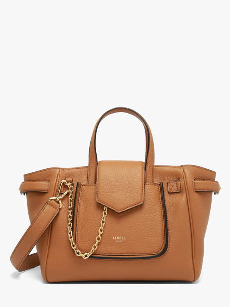 Small Satchel Thea Leather Lancel Brown thea A14221