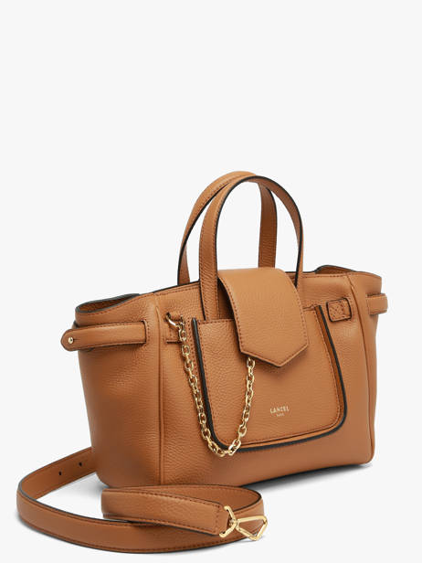 Small Satchel Thea Leather Lancel Brown thea A14221 other view 2