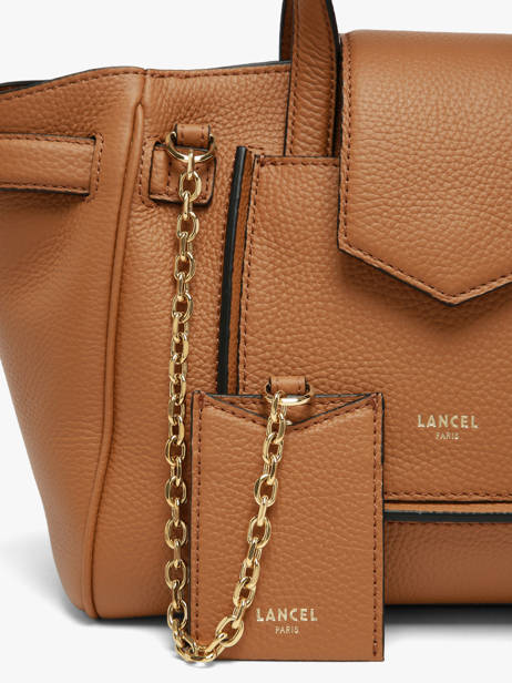 Small Satchel Thea Leather Lancel Brown thea A14221 other view 3