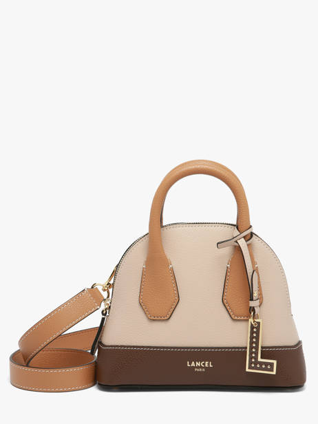 Crossbody Bag Belleville Leather Lancel Beige belleville A14328