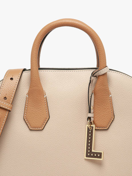 Satchel Belleville Leather Lancel Beige belleville A14329 other view 3