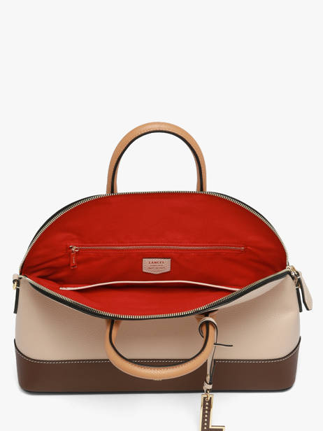Satchel Belleville Leather Lancel Beige belleville A14329 other view 4