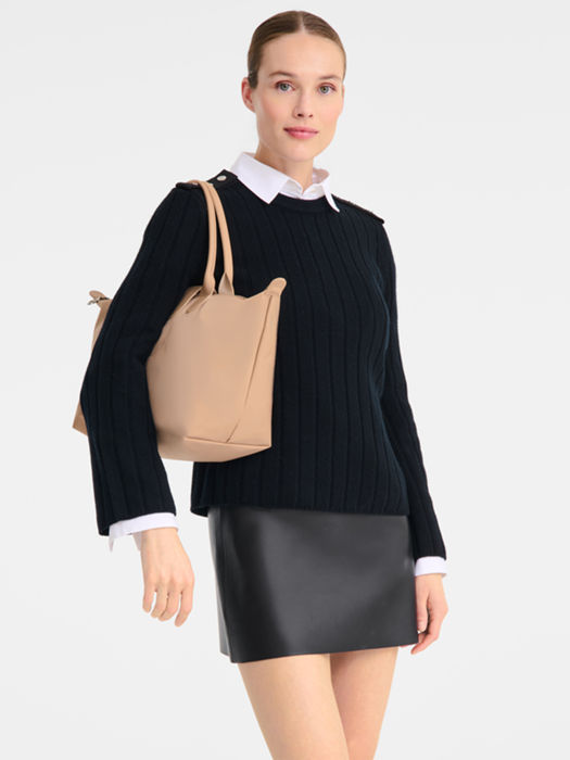 Longchamp Le pliage one Sacs porté main Beige