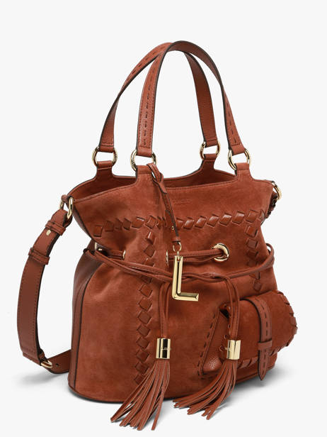 Satchel 150 Ans Lancel Brown 150 ans A14099 other view 2