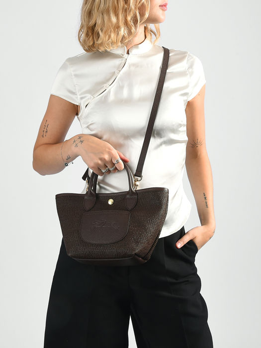 Longchamp Le panier pliage Messenger bag Brown