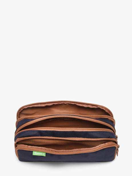 3-compartment Pouch Tann's Blue les fantaisies g 10111 other view 1
