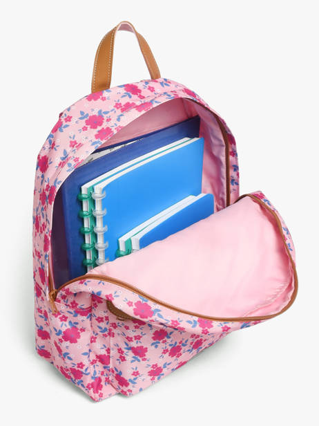 1 Compartment Backpack Tann's Pink les fantaisies f 26622613 other view 3