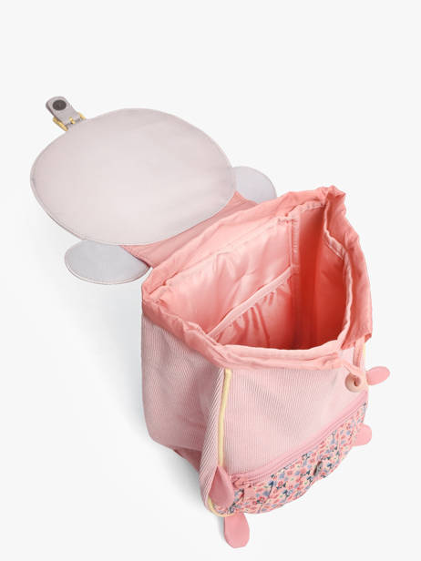 Mini Backpack Tann's Pink ecole des tann's 645152 other view 3
