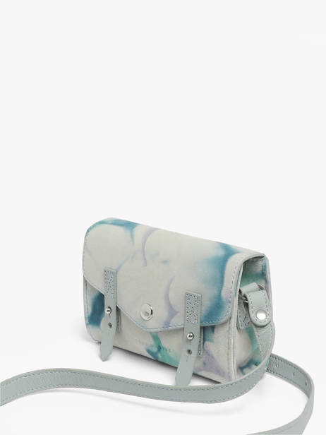 Leather Mini Indispensable Mini Indispensable Crossbody Bag Paul marius Blue tie & dye MINITIE other view 2