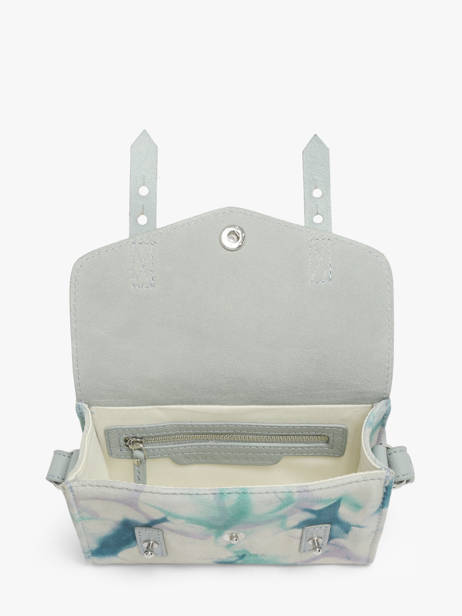 Leather Mini Indispensable Mini Indispensable Crossbody Bag Paul marius Blue tie & dye MINITIE other view 3