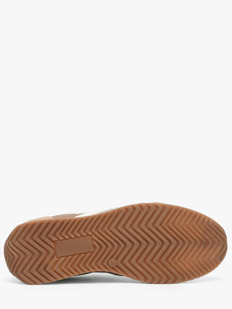 Sneakers June In Leather Semerdjian Brown women JUNEE274 other view 5