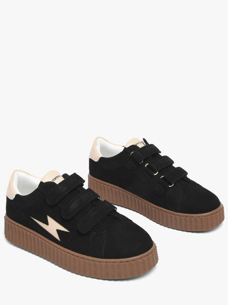 Sneakers Plateforme Vanessa wu Noir women BK2954NR vue secondaire 3