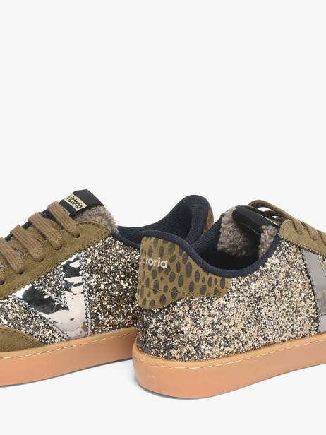 Sneakers Berlin In Leather Victoria Green women 1126223 other view 3