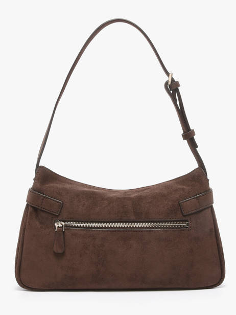 Shoulder Bag Ella Suede Guess Brown ella SG975418 other view 4