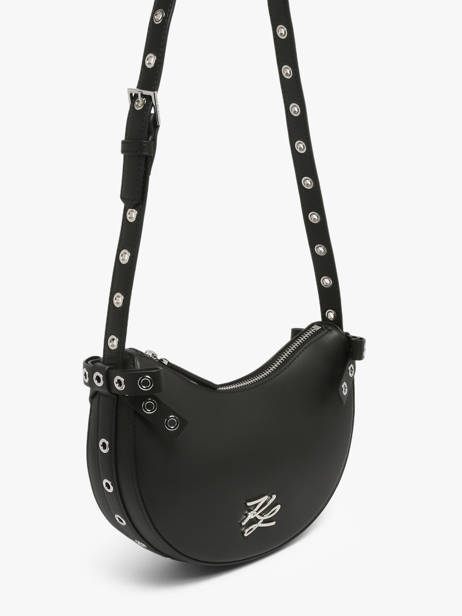 Shoulder Bag K Autograph Leather Karl lagerfeld Black k autograph B3W30049 other view 2
