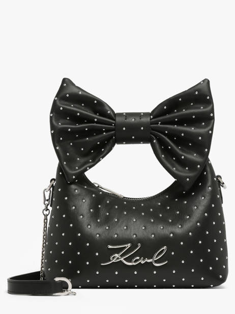 Shoulder Bag K Signature Polyurethane Karl lagerfeld Black k signature B3W30111