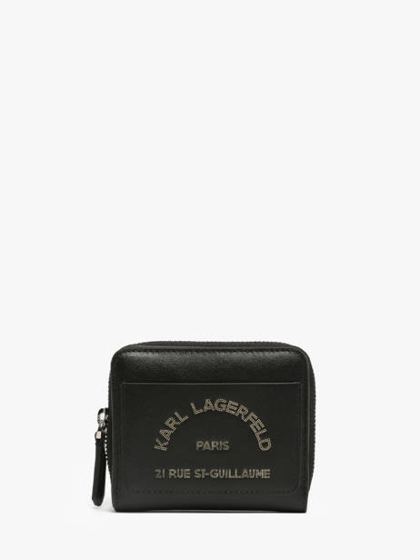Portefeuille Cuir Karl lagerfeld Noir k daily B3W32015