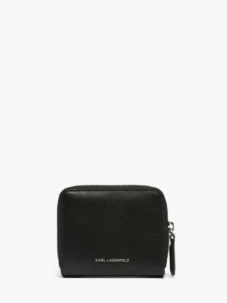 Portefeuille Cuir Karl lagerfeld Noir k daily B3W32015 vue secondaire 3