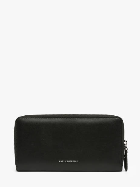Wallet Leather Karl lagerfeld Black k daily B3W32016 other view 3