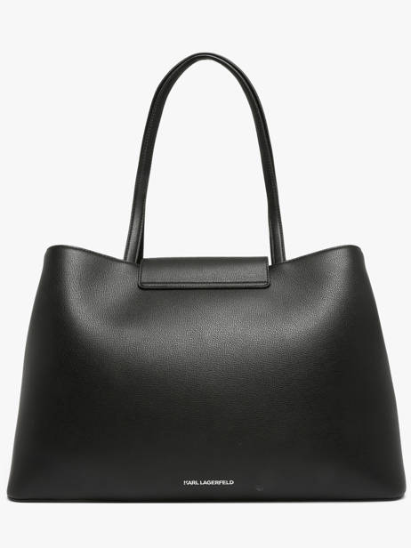 Cabas Rsg Cuir Karl lagerfeld Noir rsg B3W30115 vue secondaire 5