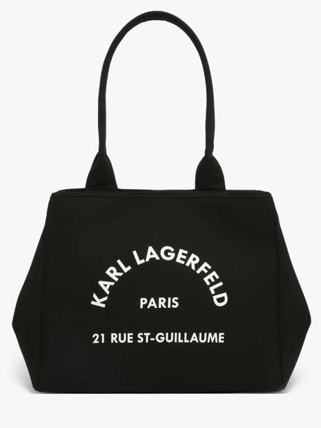 Shoulder Bag Rsg Cotton Karl lagerfeld Black rsg B1W50010
