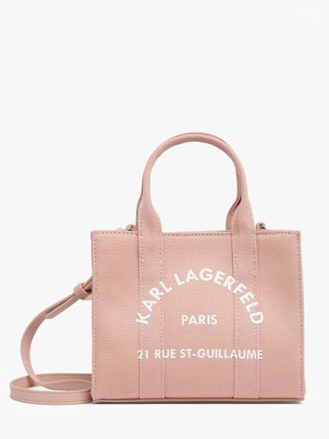 Shoulder Bag Rsg Cotton Karl lagerfeld Pink rsg A3W50118