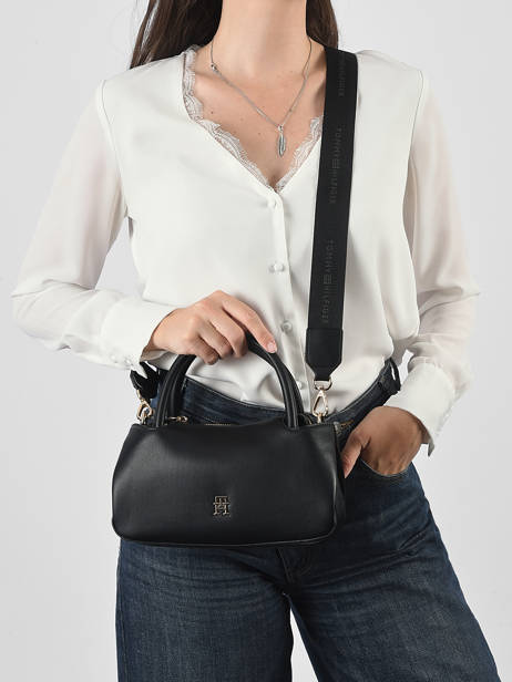 Satchel Th Logotape Tommy hilfiger Black th logotape AW18743 other view 1