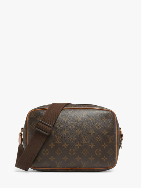 Preloved Louis Vuitton Crossbody Bag Reporter Pm Monogram Louis vuitton Brown second life P31VK450 other view 7