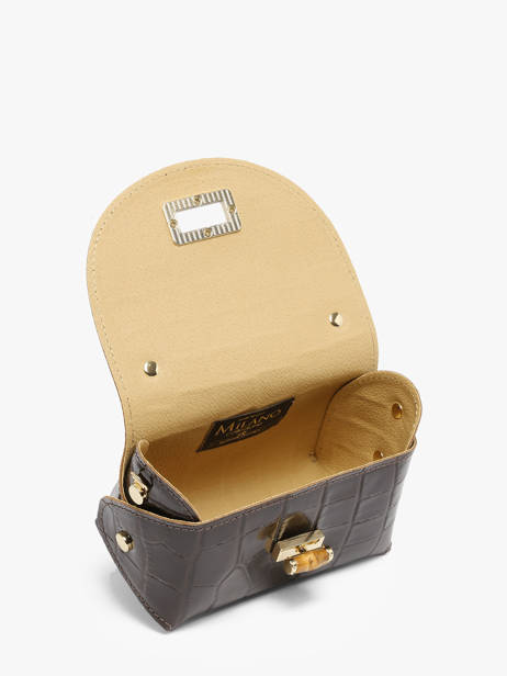 Mini-bag Cocco Balo Leather Milano Brown cocco balo CB24117 other view 3
