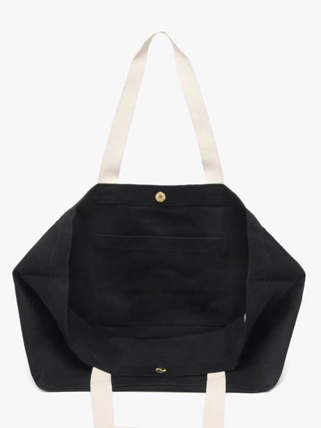 Shoulder Bag Best Seller Cotton Hindbag Black best seller CLAUDE other view 3