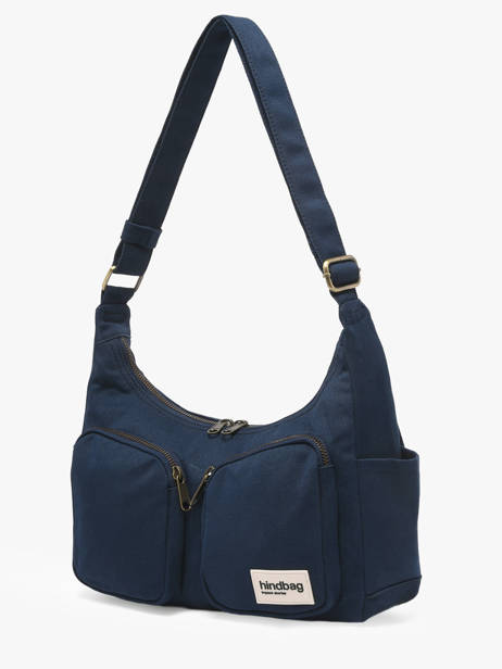 Shoulder Bag Best Seller Cotton Hindbag Blue best seller EMILE other view 2