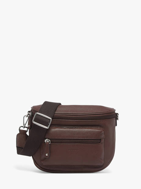 Belt Bag Leather Hexagona Brown confort 466110