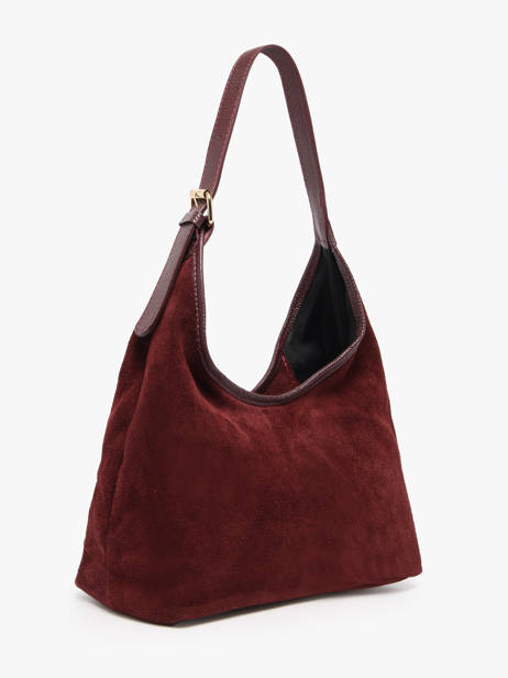 Shoulder Bag Velvet Caviar Leather Milano Red velvet caviar VC26062 other view 2