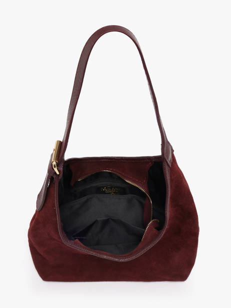 Shoulder Bag Velvet Caviar Leather Milano Red velvet caviar VC26062 other view 3