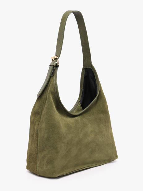 Sac Porté épaule Velvet Caviar Cuir Milano Vert velvet caviar VC26062 vue secondaire 2