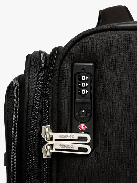 Softside Luggage Cloudrider American tourister Black cloudrider 157367 other view 1