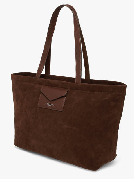 Shoulder Bag Suedine Kba Lancaster Brown suedine kba 63 other view 2
