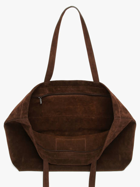 Shoulder Bag Suedine Kba Lancaster Brown suedine kba 63 other view 3