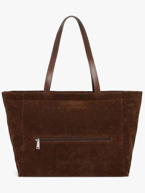 Shoulder Bag Suedine Kba Lancaster Brown suedine kba 63 other view 4