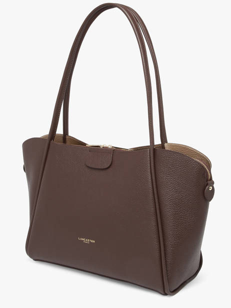 Shoulder Bag Ida Double Leather Lancaster Brown ida double 86 other view 2