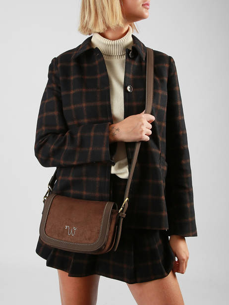 Shoulder Bag Ellebore Woomen Brown ellebore WHEB03 other view 1