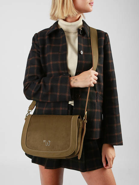 Shoulder Bag Ellebore Woomen Green ellebore WHEB04 other view 1