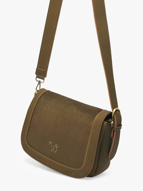 Shoulder Bag Ellebore Woomen Green ellebore WHEB04 other view 2