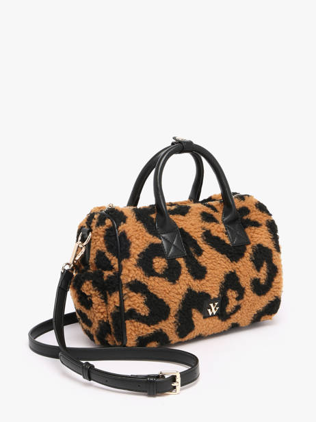 Bowling Bag Winter Vanessa wu Brown winter MA3048 other view 2