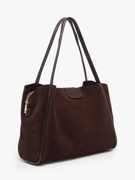 Satchel Suede Ida Leather Lancaster Brown suede ida 102 other view 2