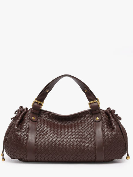 Shoulder Bag Tresse Leather Gerard darel Brown tresse DES01478 other view 5
