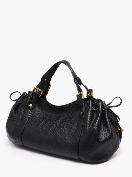 Shoulder Bag Bubble Leather Gerard darel Black bubble DES01428 other view 2