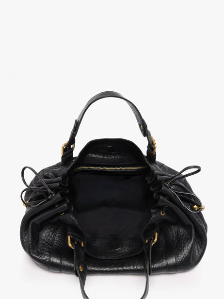 Shoulder Bag Bubble Leather Gerard darel Black bubble DES01428 other view 4